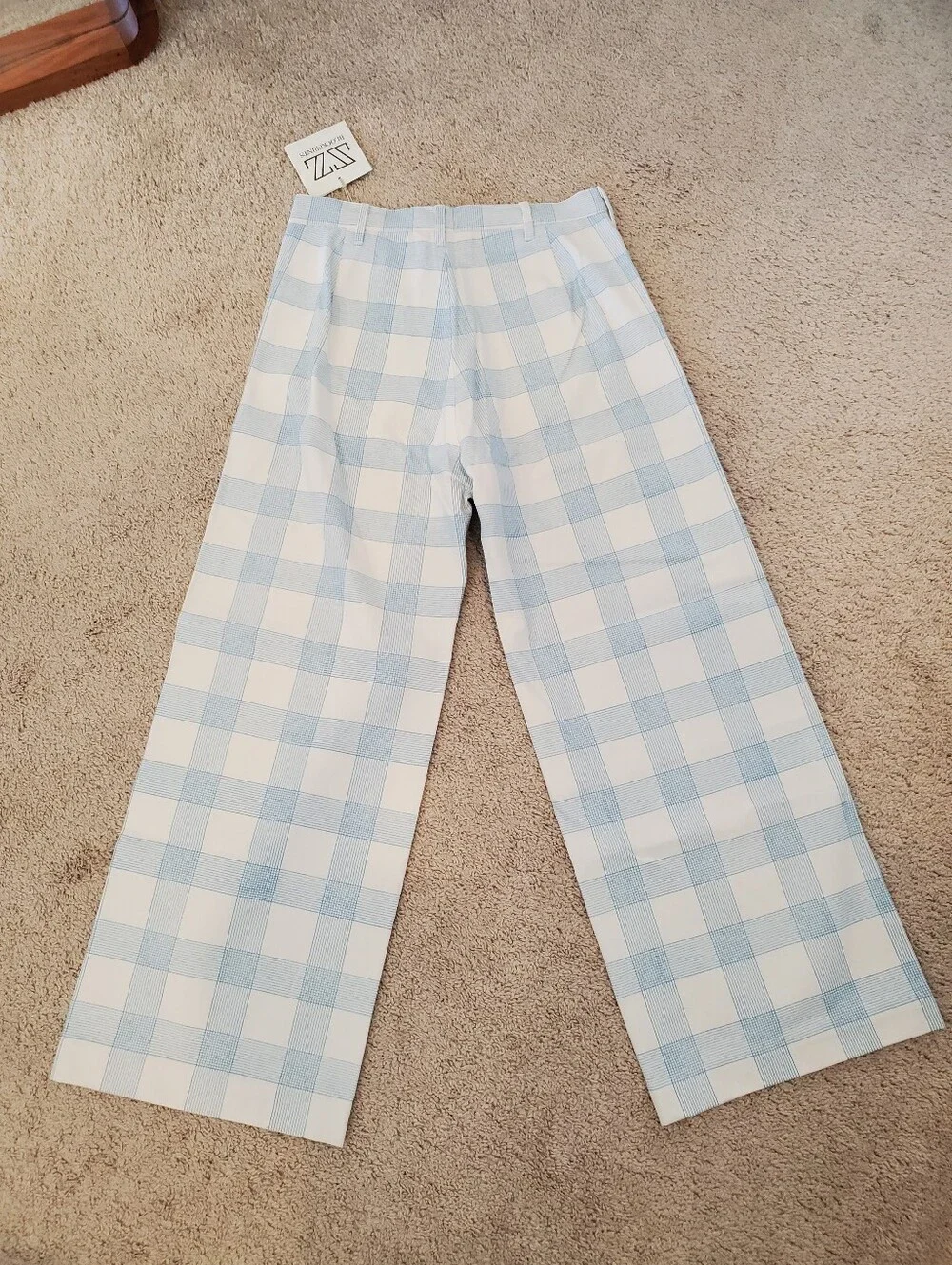 NWT SZ Blockprints Disco Pants In Weave Print - Picture 5 of 5